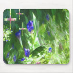 Shapes of Peace in Mamaw's Garden by JudyMarisa200 Mouse Pad