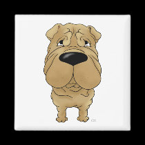 Shar-Pei - Big Nose and Butt magnets