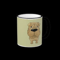 Shar-Pei - Big Nose and Butt mugs