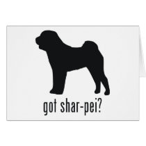 Shar-Pei Card