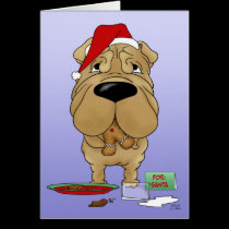 Shar-Pei Christmas cards