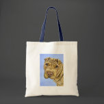 Shar Pei Dog Art - Aspen Bag