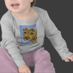 Shar Pei Dog Art - Aspen Tshirt