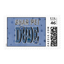 Shar Pei DUDE Stamp