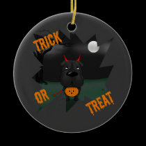 Shar-Pei Halloween Devil ornaments