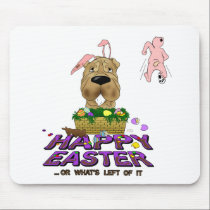 Shar-Pei Happy Easter mousepads