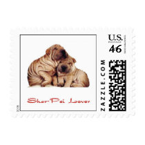 Shar-Pei Lover Postage Stamps