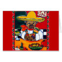 Shar-Pei Mexico Chef cards