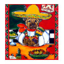 Shar-Pei Mexico Chef t-shirts