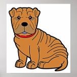 Shar-Pei Print