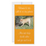Shar Pei Rescue Blank CArd Photo Card Template