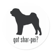 Shar-Pei Sticker
