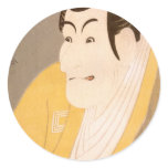 Sharaku - UKIYOE- Round Stickers