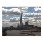 Shard of glass post card