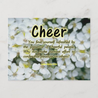 cheer quotes. Share Cheer with Others