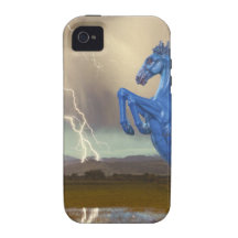 Share Favorite DIA Mustang Bronco Lightning Stor Vibe iPhone 4 Case