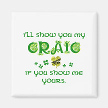 Share the Craic Refrigerator Magnet