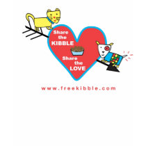 "Share the Kibble" Kids Tee t-shirts