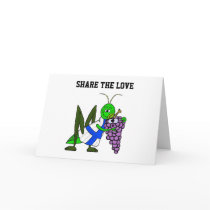 Share the Love and Beer St. Urho's Day Card