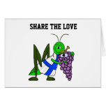 Share the Love and Beer St. Urho's Day Card cards