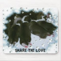 Share The Love Mousepad by deesbasenjis Share The Love Mousepad