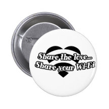 Share The Love, Share Your Wi-Fi Pin
