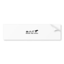 Share the Road Bumper Sticker