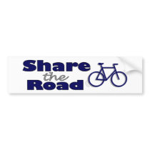 Share The Road bumper stickers by worldsfair Share The Road bumper stickers