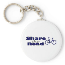 Share The Road Keychain