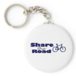 Share The Road Keychain