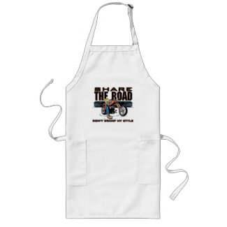 Share the Road Motorcycle apron