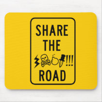 Share the Road Mousepad