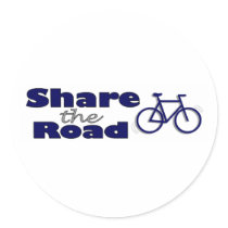 Share The Road stickers