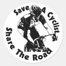 Share The Road Sticker