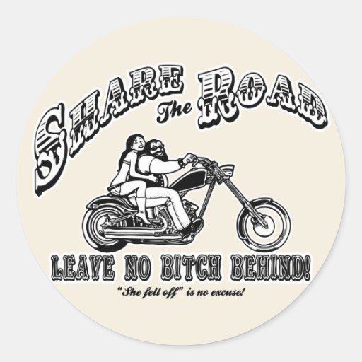 Share the Road Stickers