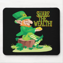 Share The Wealth Mouse Pad