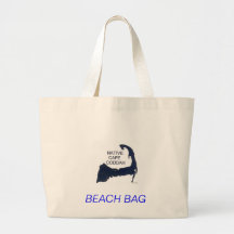 Share your love of Cape Cod with humor. Canvas Bags