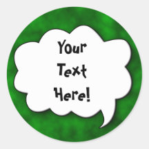 Share Your Thoughts Stickers