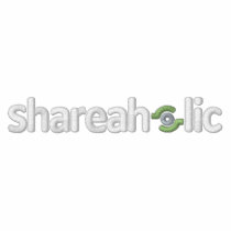Shareaholic AA Fleece Track Jacket embroidered shirts by meattle Shareaholic AA Fleece Track Jacket embroidered shirts