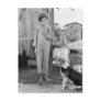 Sharecropper Family with Hound Dog, 1935 Post Cards