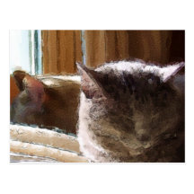 Sharing a Sunbeam Watercolor Postcard