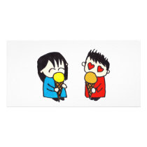 Sharing Ice cream photo cards by miserablemisty Sharing Ice cream photo cards