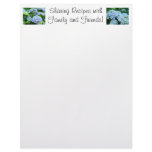 Sharing recipes with Family &amp; Friends! Letterhead