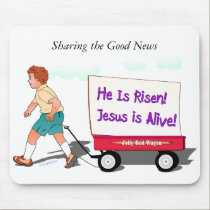 Sharing the Good News (2) mousepads