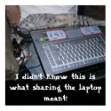Sharing the Laptop posters by Talwicca Sharing the Laptop posters