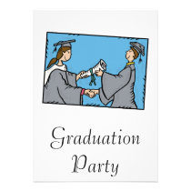 Sharing your diploma invitations
