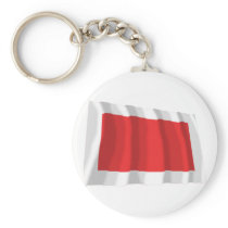 Sharjah Waving Flag Keychain