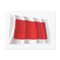 Sharjah Waving Flag Postcard