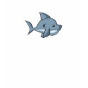 Shark alone t-shirts by lonelytshirts Shark alone t-shirts