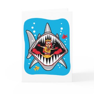 Shark Attack! card